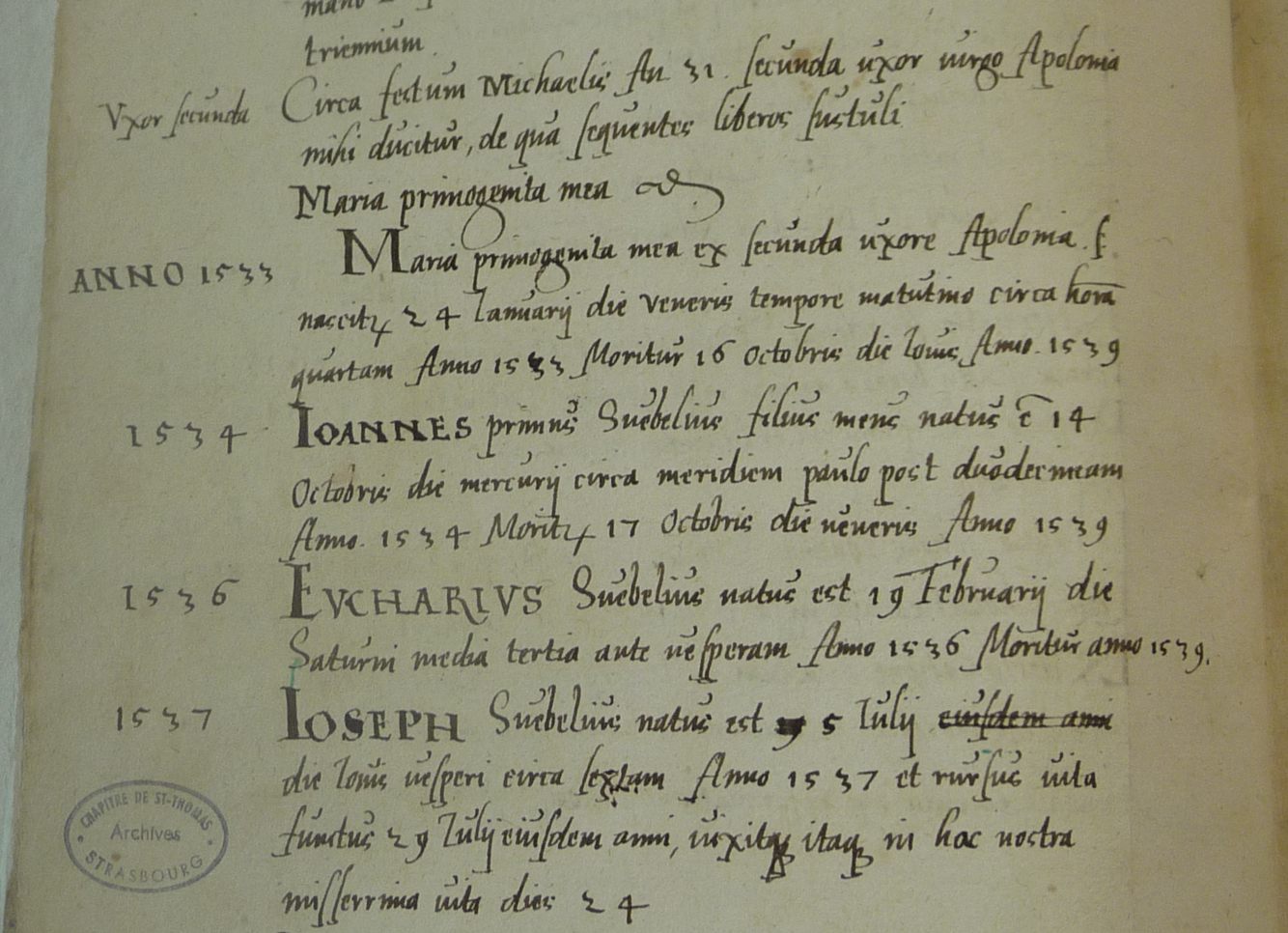 Extrait Vitae Schwebel